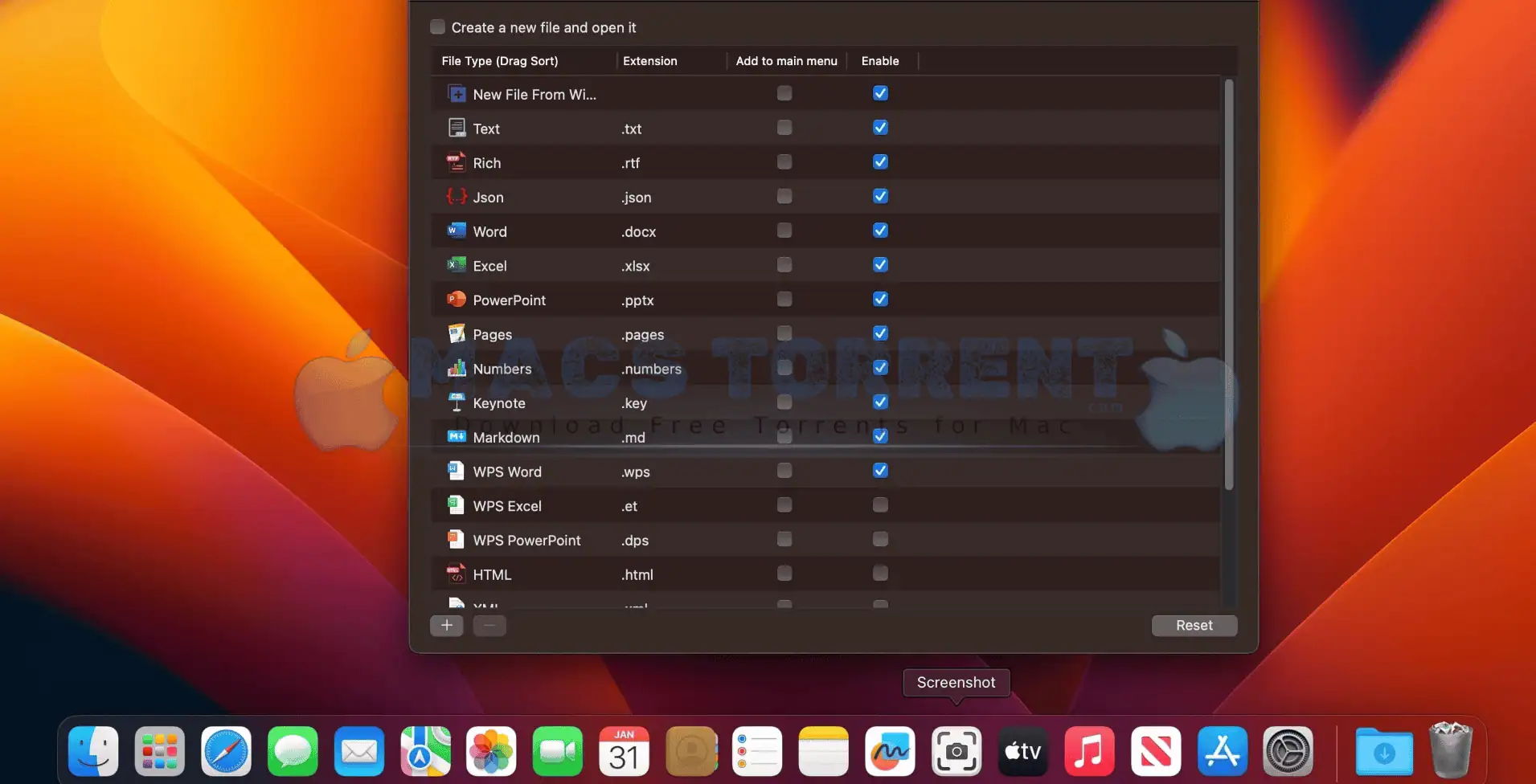 Screenshot